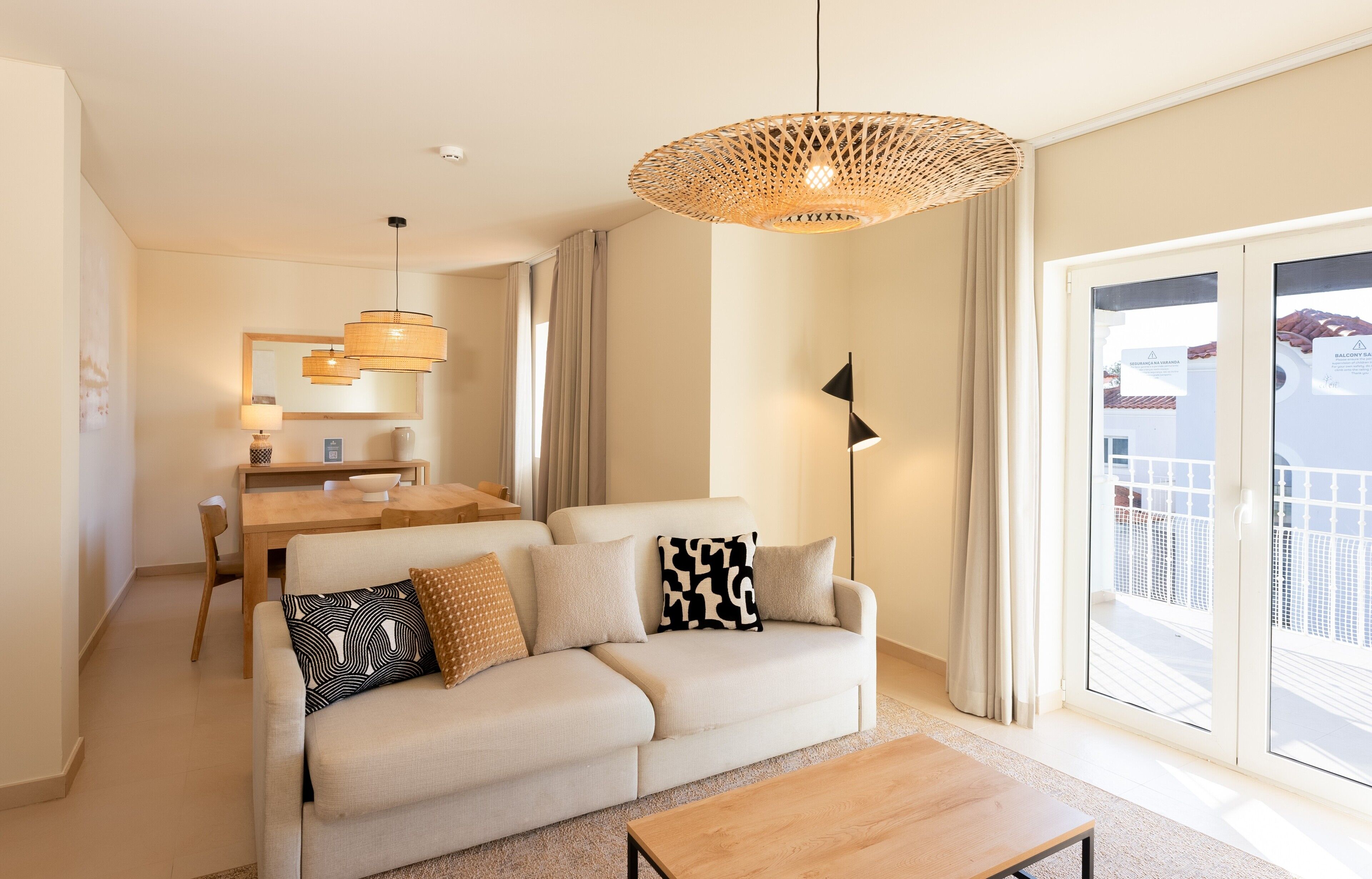 deluxe apartment, 1 bedroom | living area | lcd tv