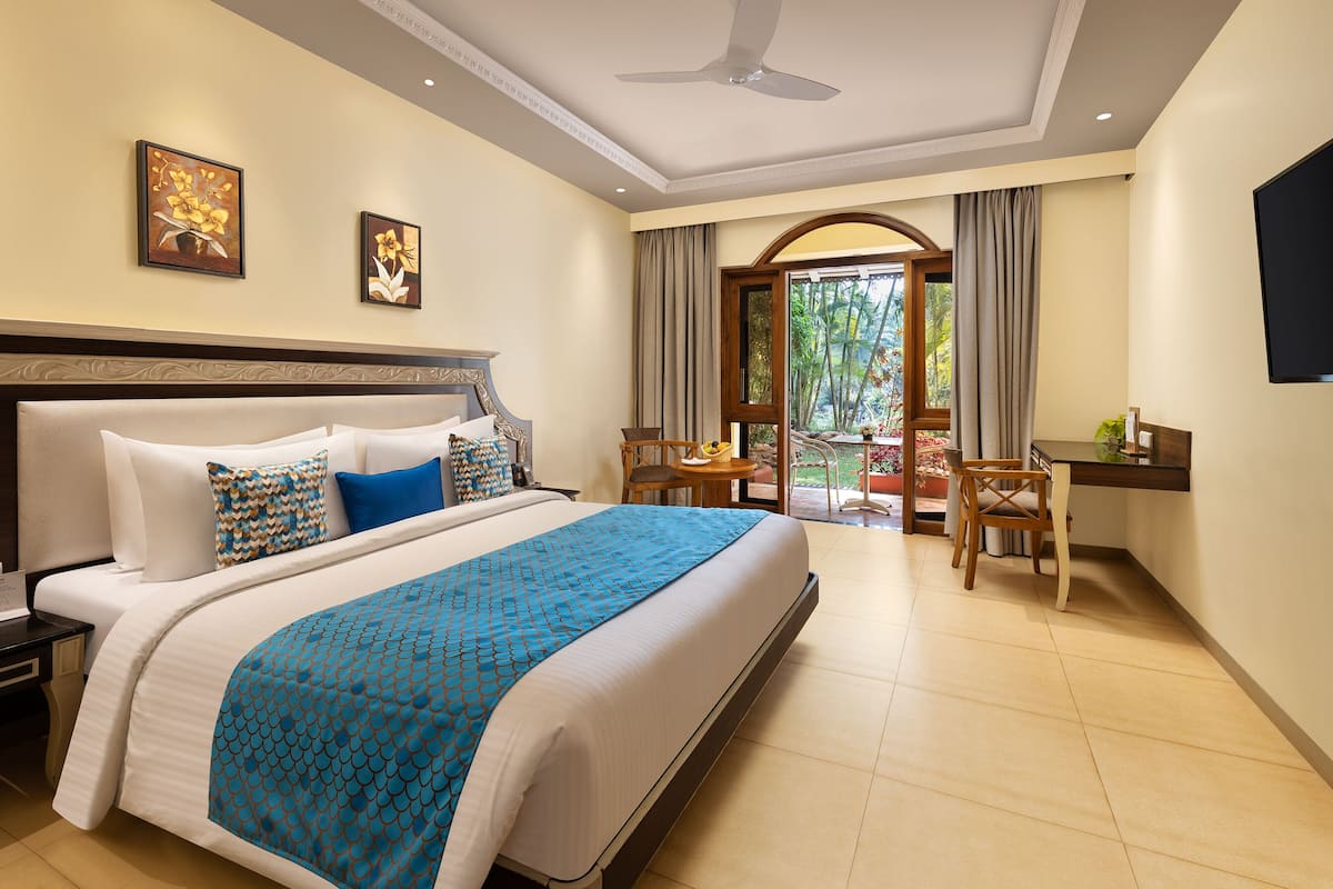 Premium bedding, down comforters, memory foam beds, minibar