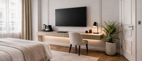 In-room safe, individually furnished, free cribs/infant beds