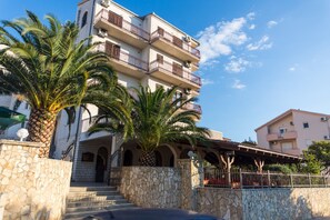 Fassade der Unterkunft