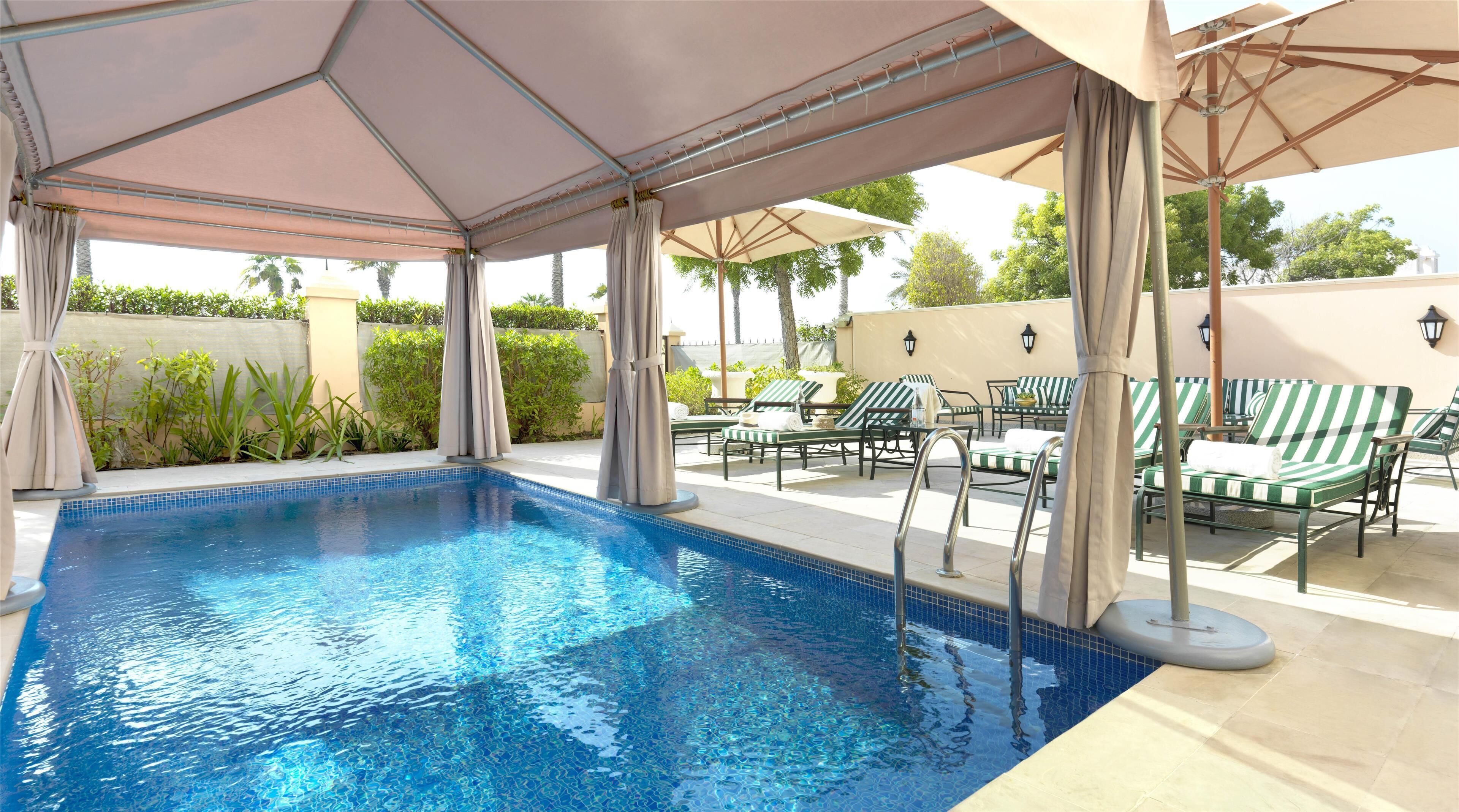 别墅, 2 间卧室, 私人游泳池, 一层 | 1 多间卧室、埃及棉床单、高档床上用品、羽绒被