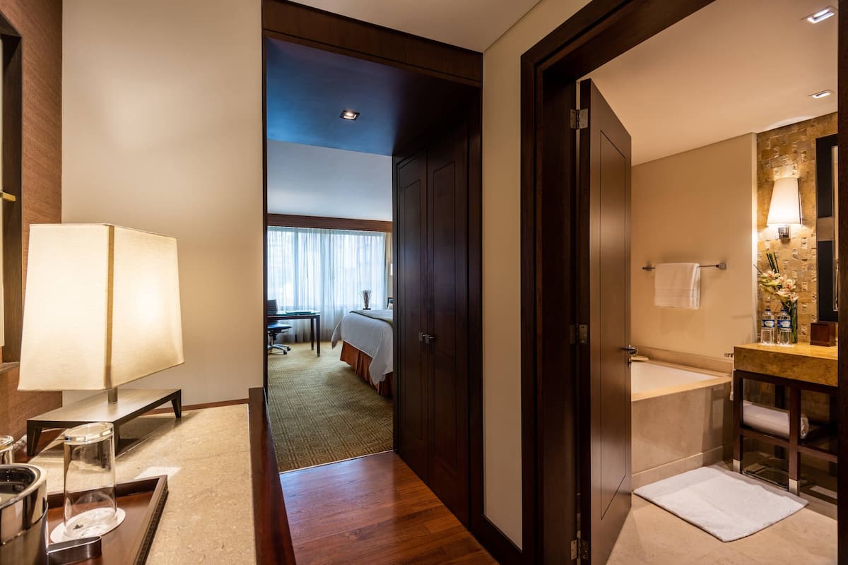 Egyptian cotton sheets, premium bedding, down duvets, memory-foam beds