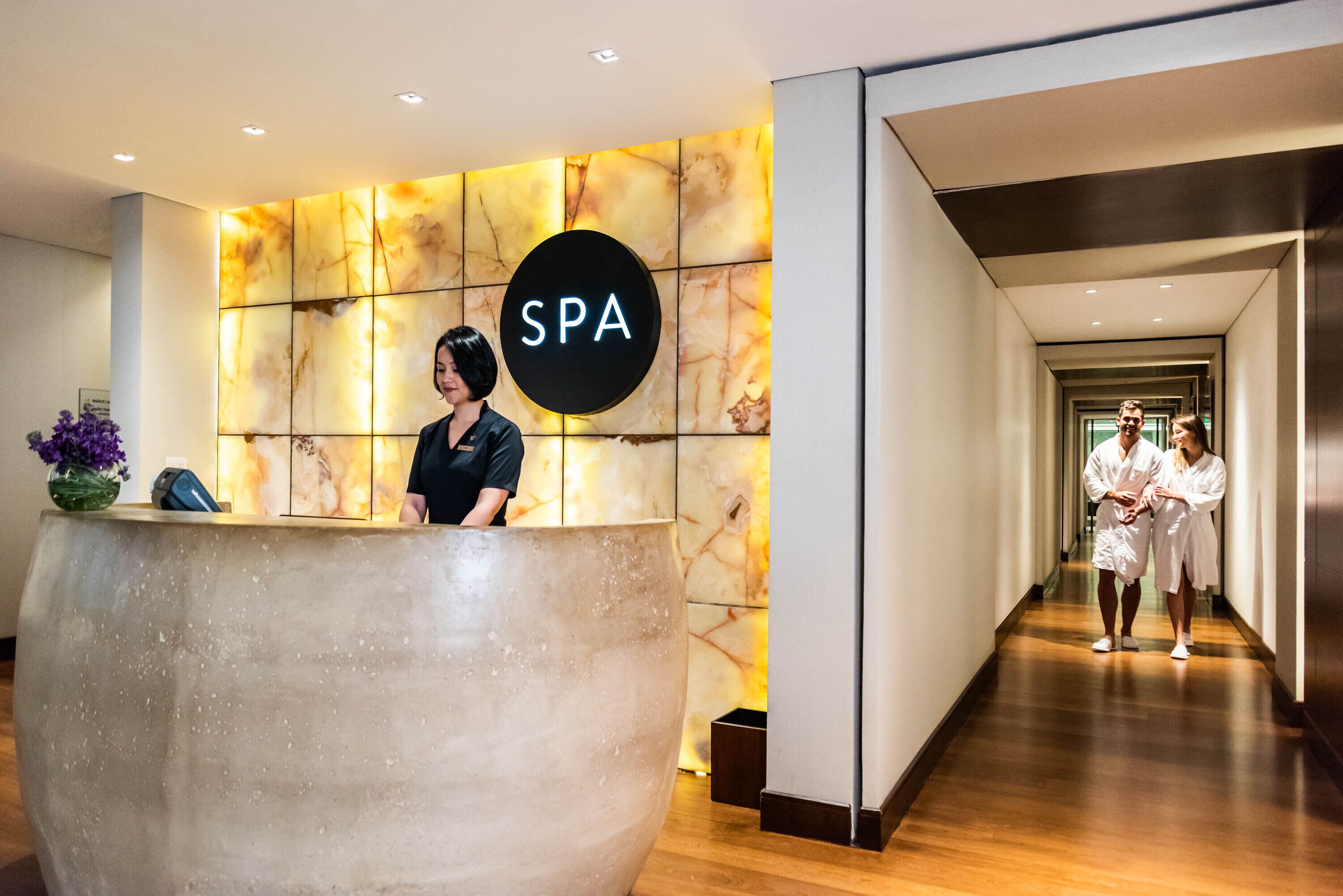 Salas para tratamentos a dois, sauna seca, sauna a vapor