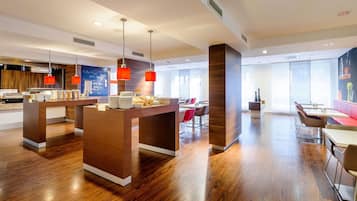 Daily buffet breakfast (EUR 17 per person)