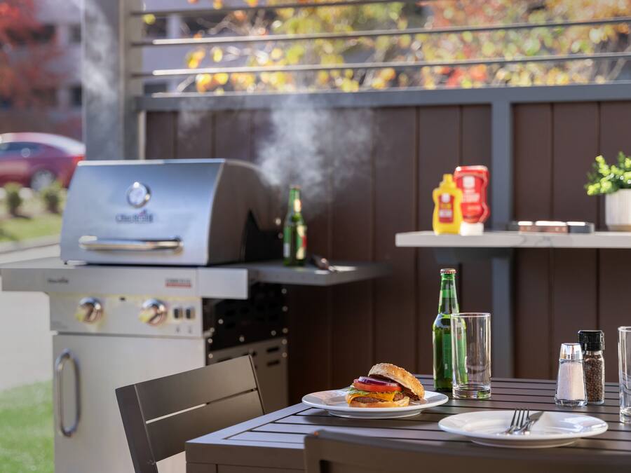 Aire de pique-nique/barbecue