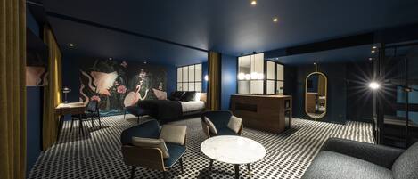 Suite (Suite Cigogne) | Premium bedding, down comforters, pillowtop beds, free minibar items