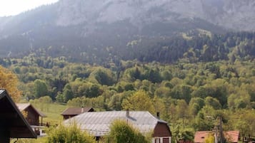 Blick auf die Berge