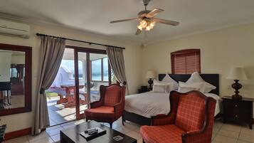 Penthouse, 1 King Bed, Ocean View | Premium bedding, Select Comfort beds, in-room safe, iron/ironing board