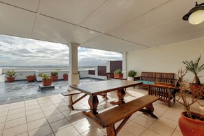 Senior Penthouse, 1 King Bed, Sea View | Balcony view - Berg en Zee Guesthouse (Cape Town)