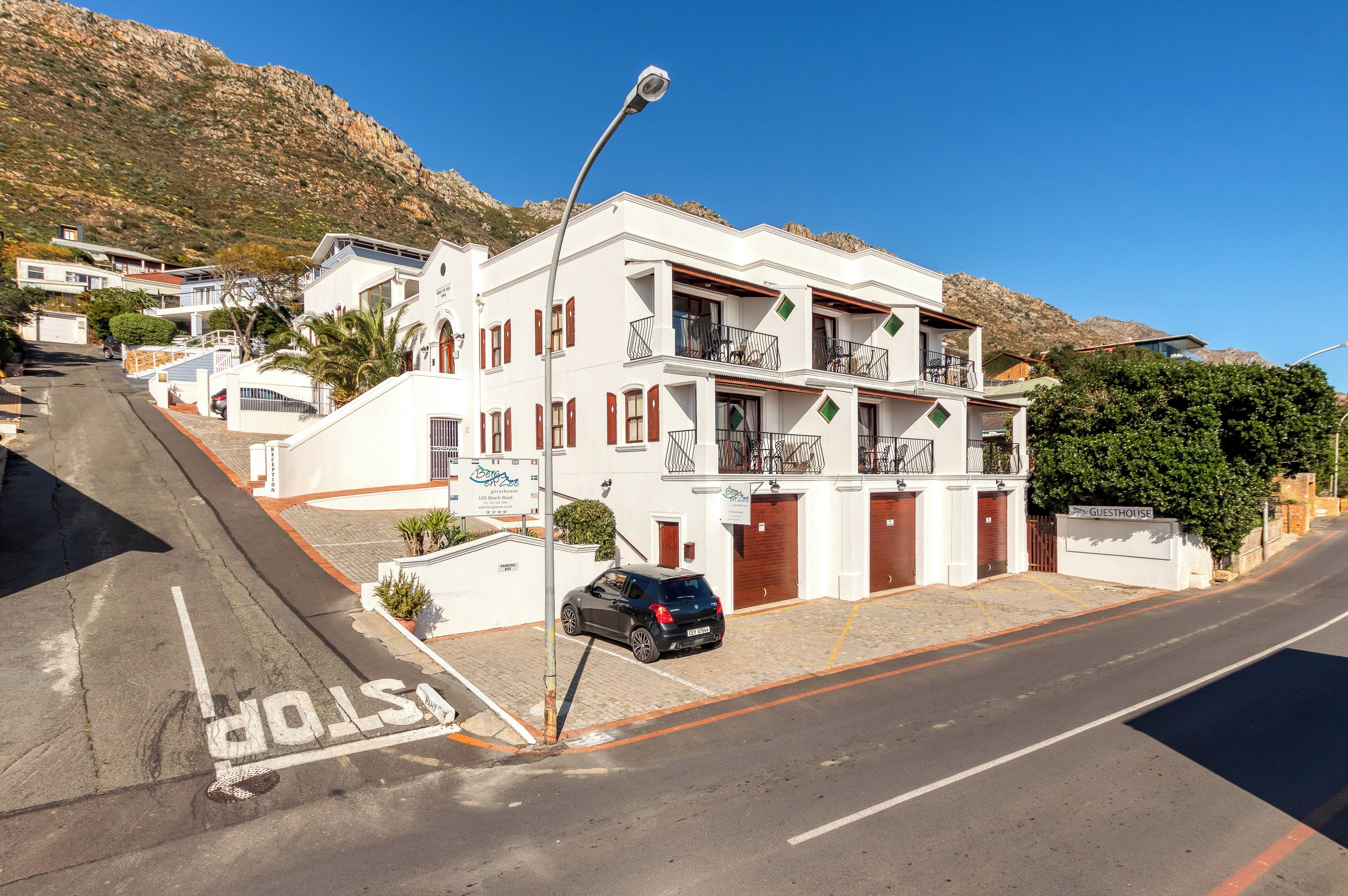 Fassade der Unterkunft