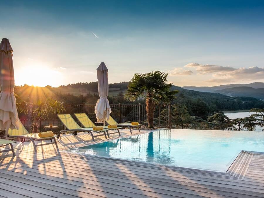 Seasonal outdoor pool