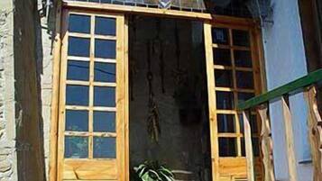 Majoituspaikan julkisivu