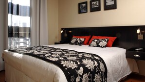 Apartamento, 1 habitación | Colchones con acolchado adicional y caja fuerte