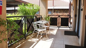 Business Room, 2 Twin Beds, Non Smoking, Patio | View from room - Woodpecker's Inn (Kempton Park)