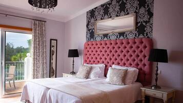 Double Room, Sea View | Egyptian cotton sheets, premium bedding, pillowtop beds, minibar