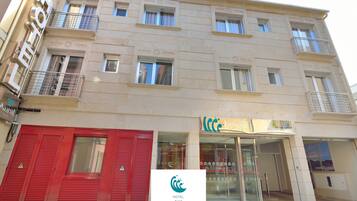 Façade de lâhĂ©bergement