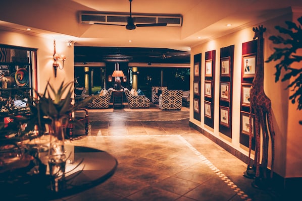 Fachada de la propiedad