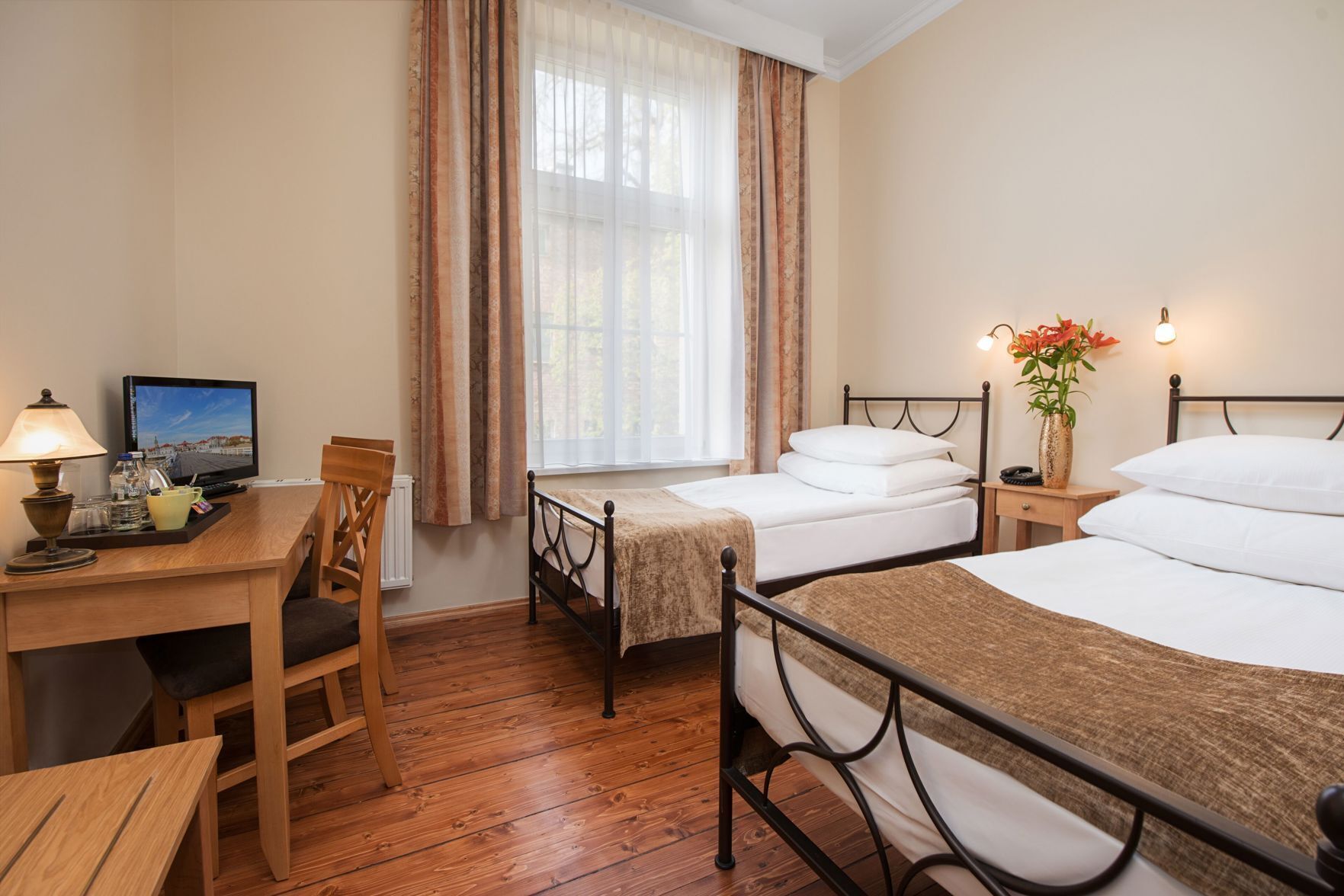 Colchones con pillow-top y cortinas blackout 