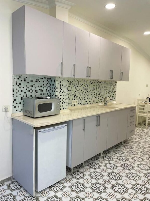 Superior Room, 2 Bedrooms, Balcony, City View | Private kitchen | Mini-fridge