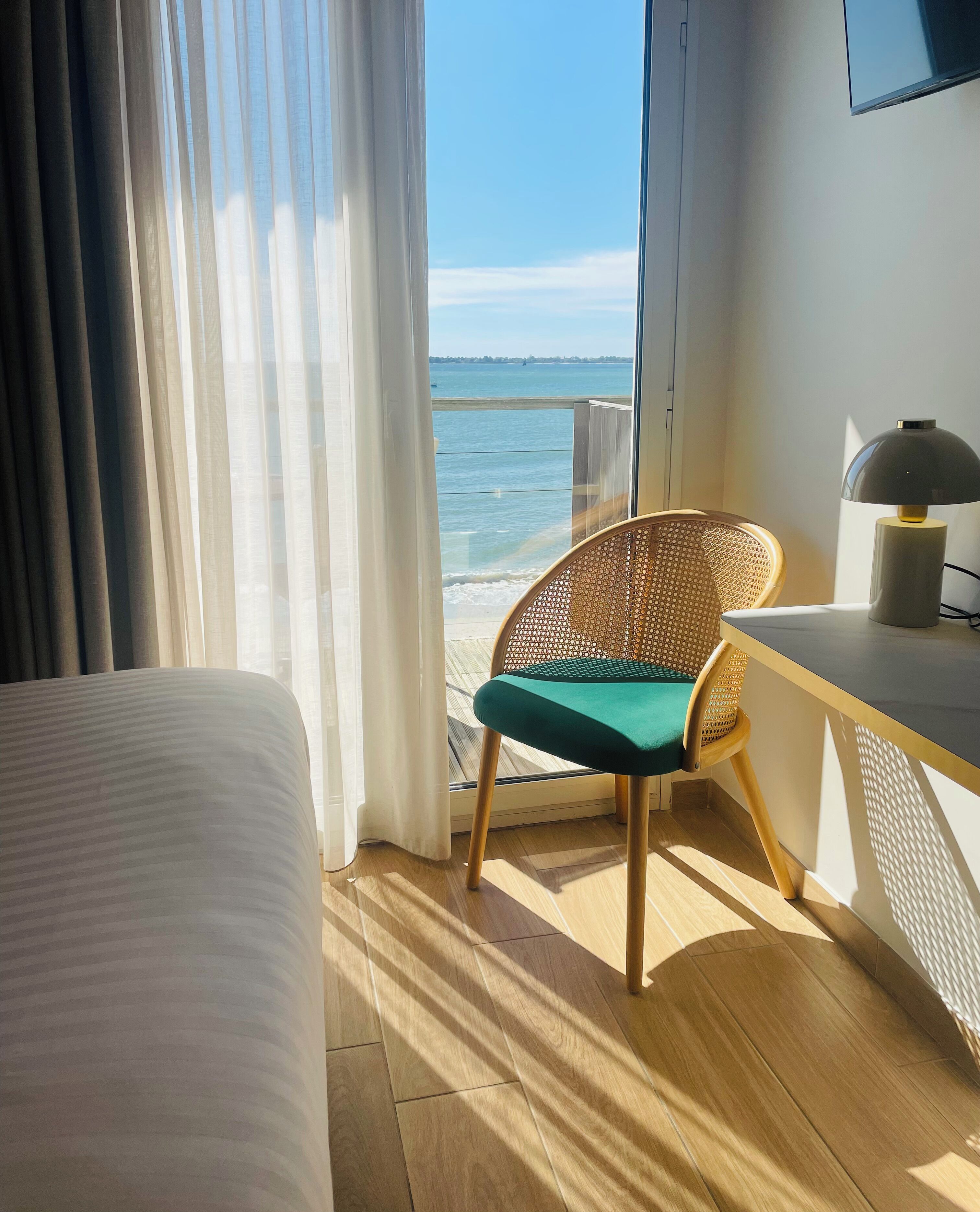 Chambre Standard, 1 lit double, vue mer