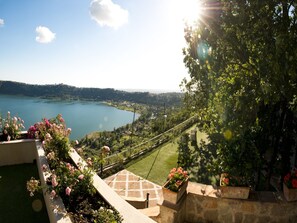 Vista des de l'allotjament