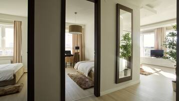 Luxury Double Room | 1 bedroom, premium bedding, in-room safe, blackout curtains