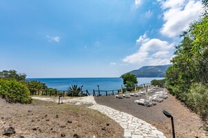 Playa privada, pesca