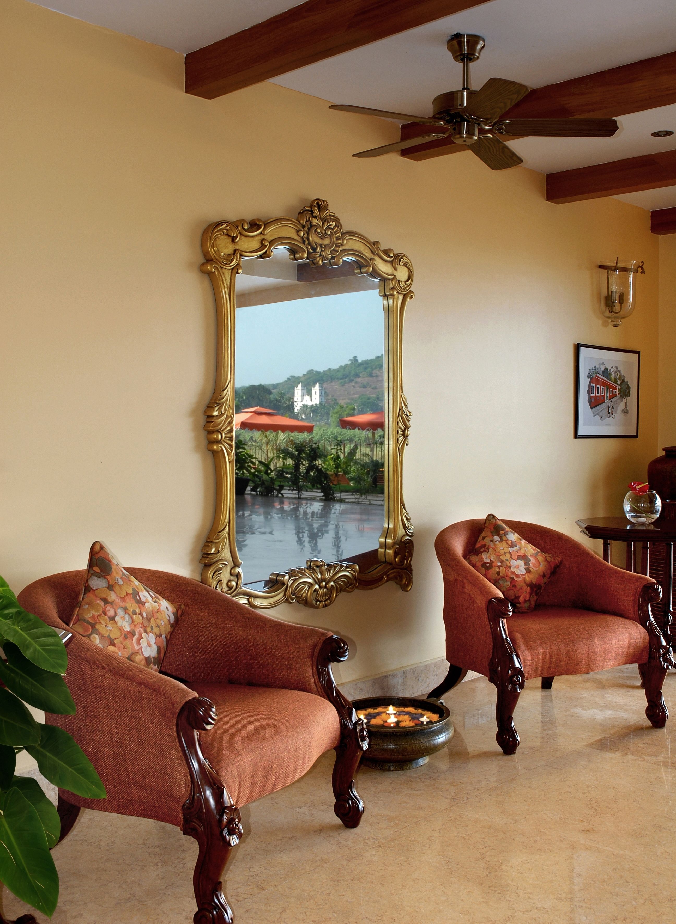 Sala de estar en el lobby