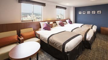 In-room safe, blackout curtains, iron/ironing board, free WiFi