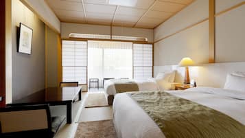 Chambre Tradition avec lits jumeaux, non-fumeurs | Literie de qualité supérieure, coffres-forts dans les chambres, bureau