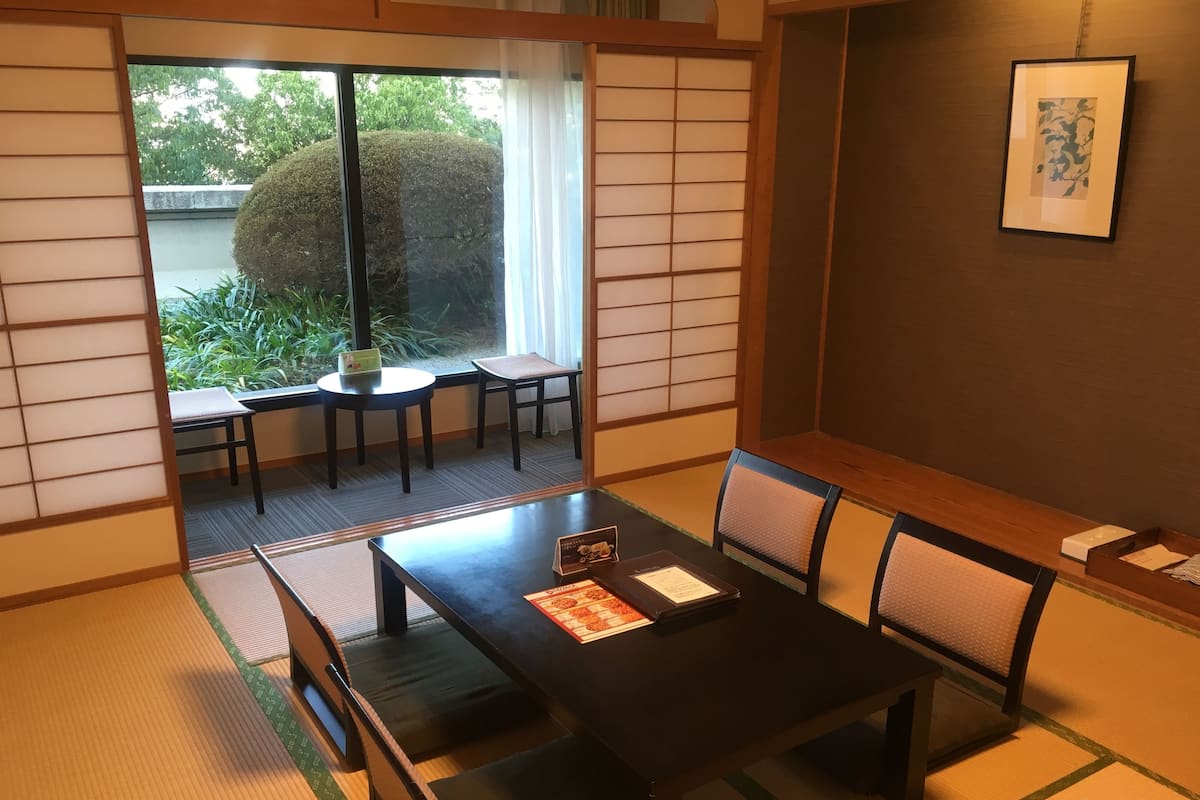 Japanese Tatami Room, Non Smoking | Premium bedding, in-room safe, desk, blackout drapes