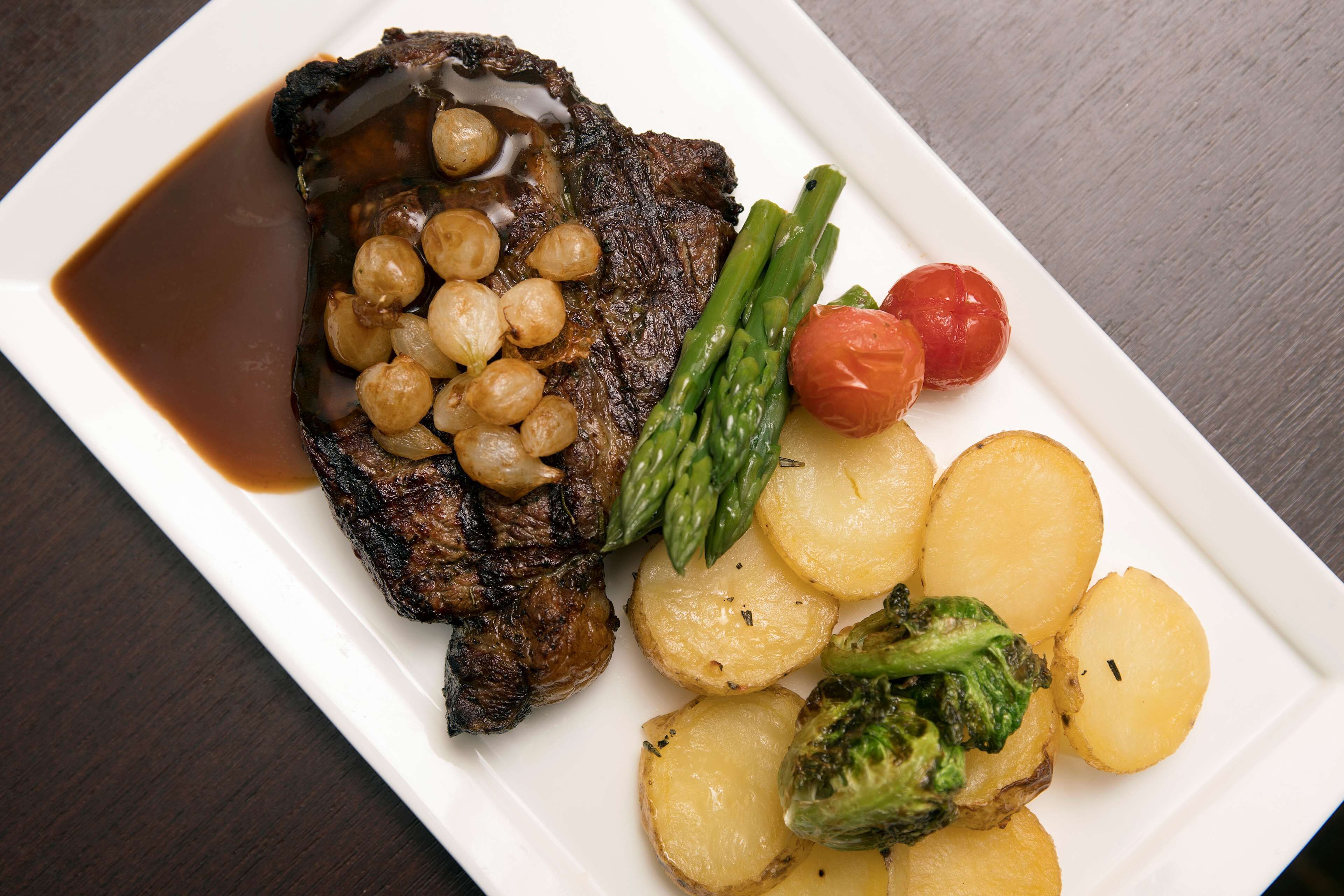 breakfast, lunch, dinner served; al fresco dining