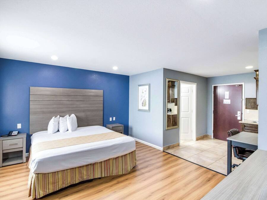 Suite, 1 King Bed, Non Smoking (Efficiency) | Premium bedding, free WiFi, bed sheets