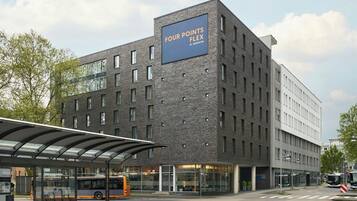 Blick von der Unterkunft