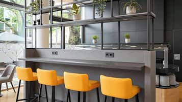 Blick von der Unterkunft