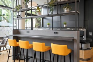 Blick von der Unterkunft