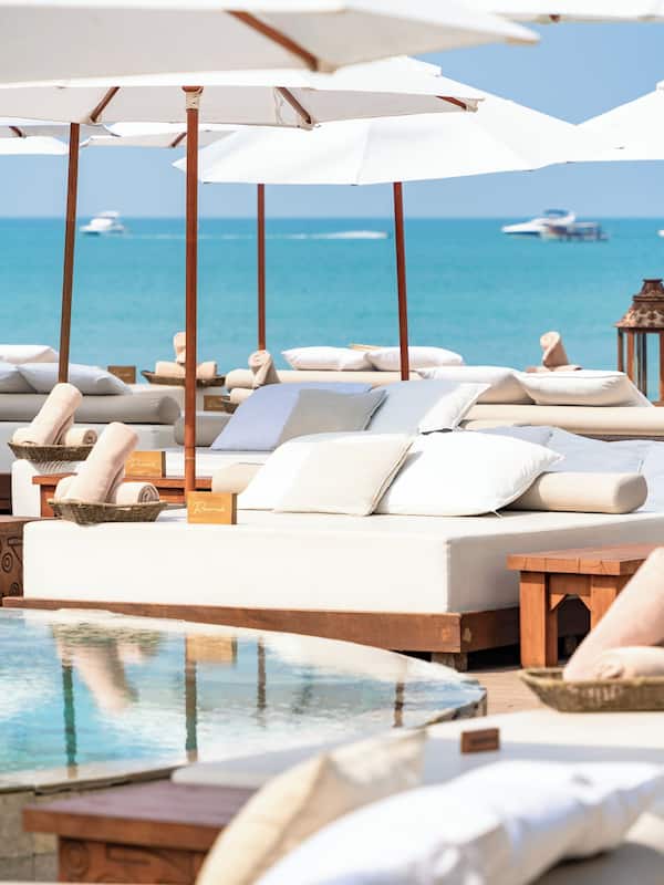 2 outdoor pools, pool umbrellas, sun loungers