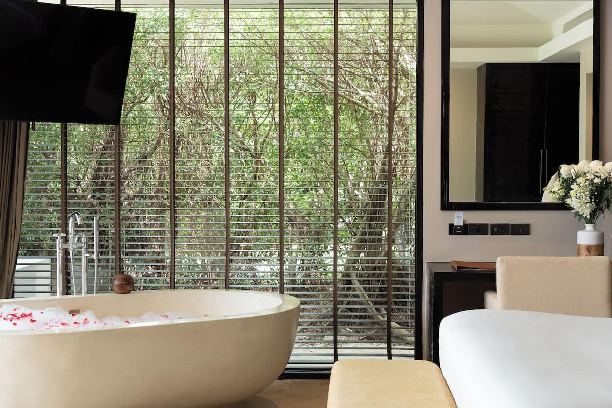 villa, 2 bedrooms, beachfront (ultimate, pool) | 1 bedroom, minibar, in-room safe, individually decorated