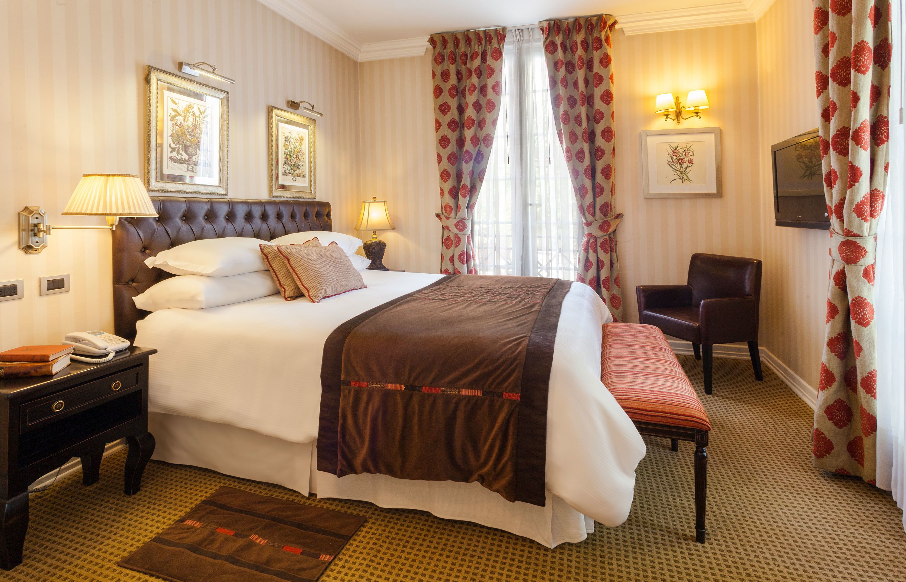 deluxe double room | premium bedding, select comfort beds, minibar, in-room safe