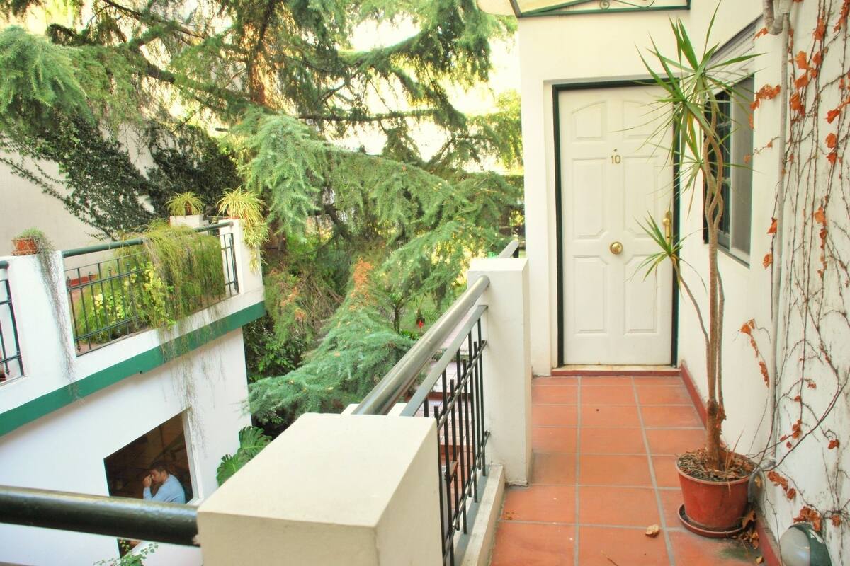 Superior Double Room, Garden View | Balcony