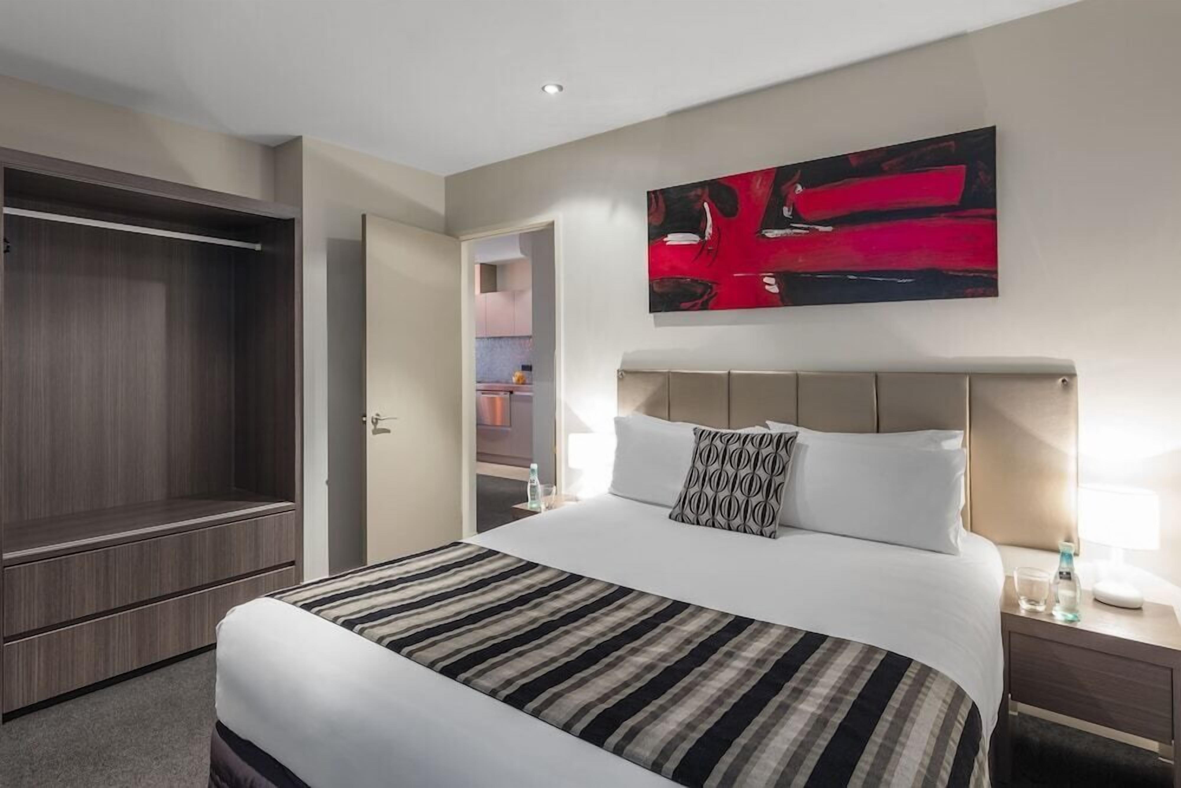 In-room safe, desk, iron/ironing board, free cribs/infant beds