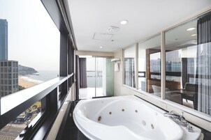 Premium bedding, down comforters, memory foam beds, minibar