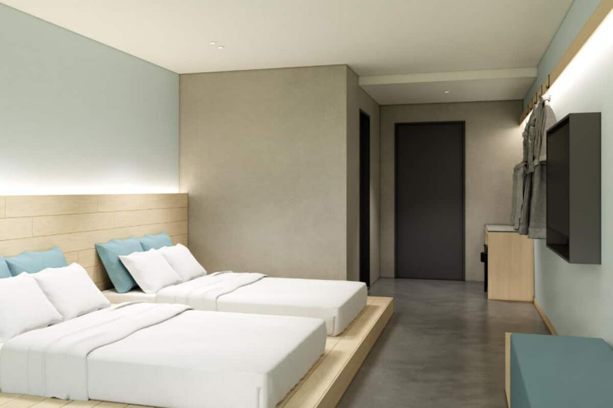 1 bedroom, bed sheets