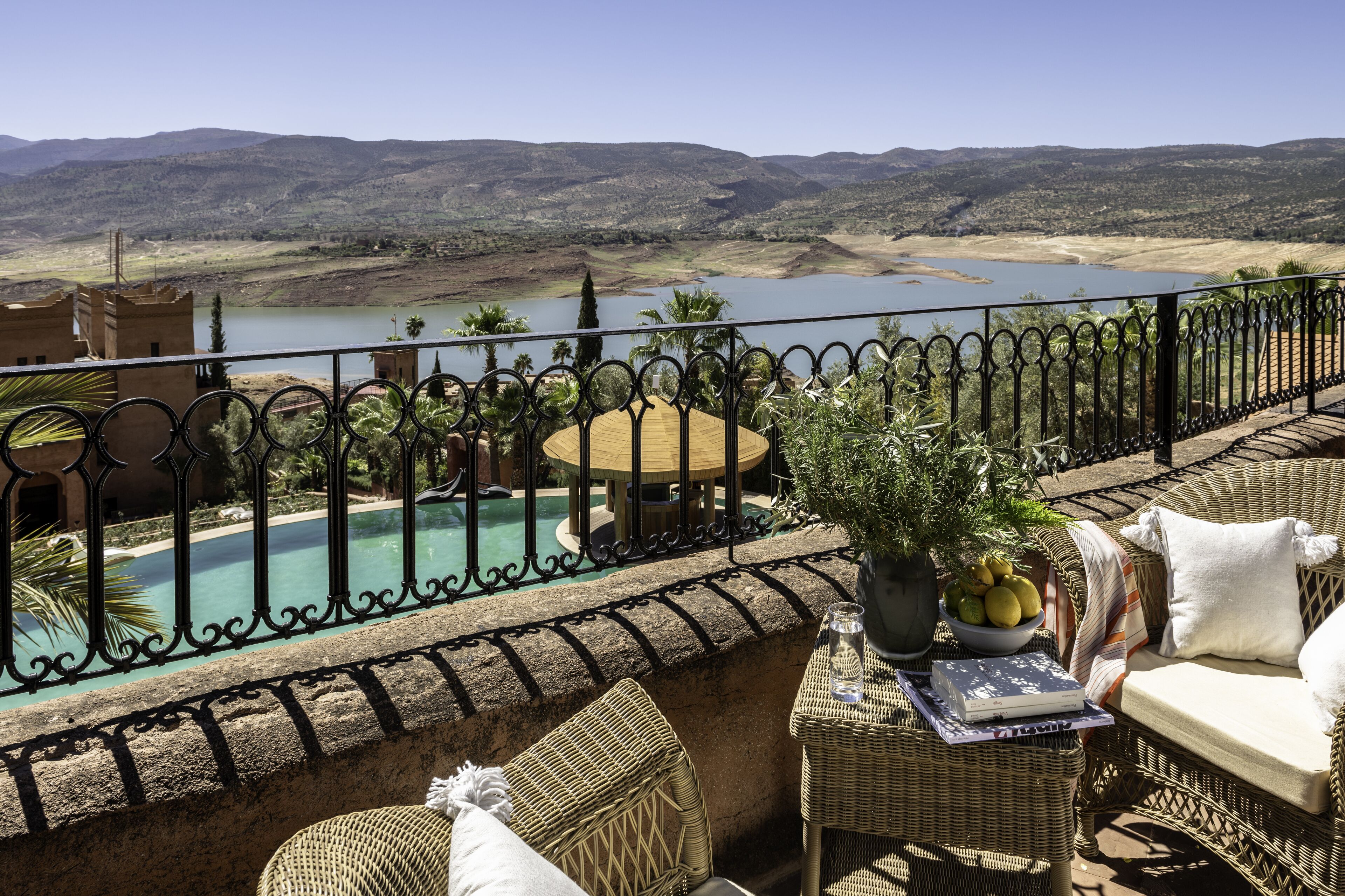 2 outdoor pools, open 9:00 AM to 6:00 PM, pool loungers