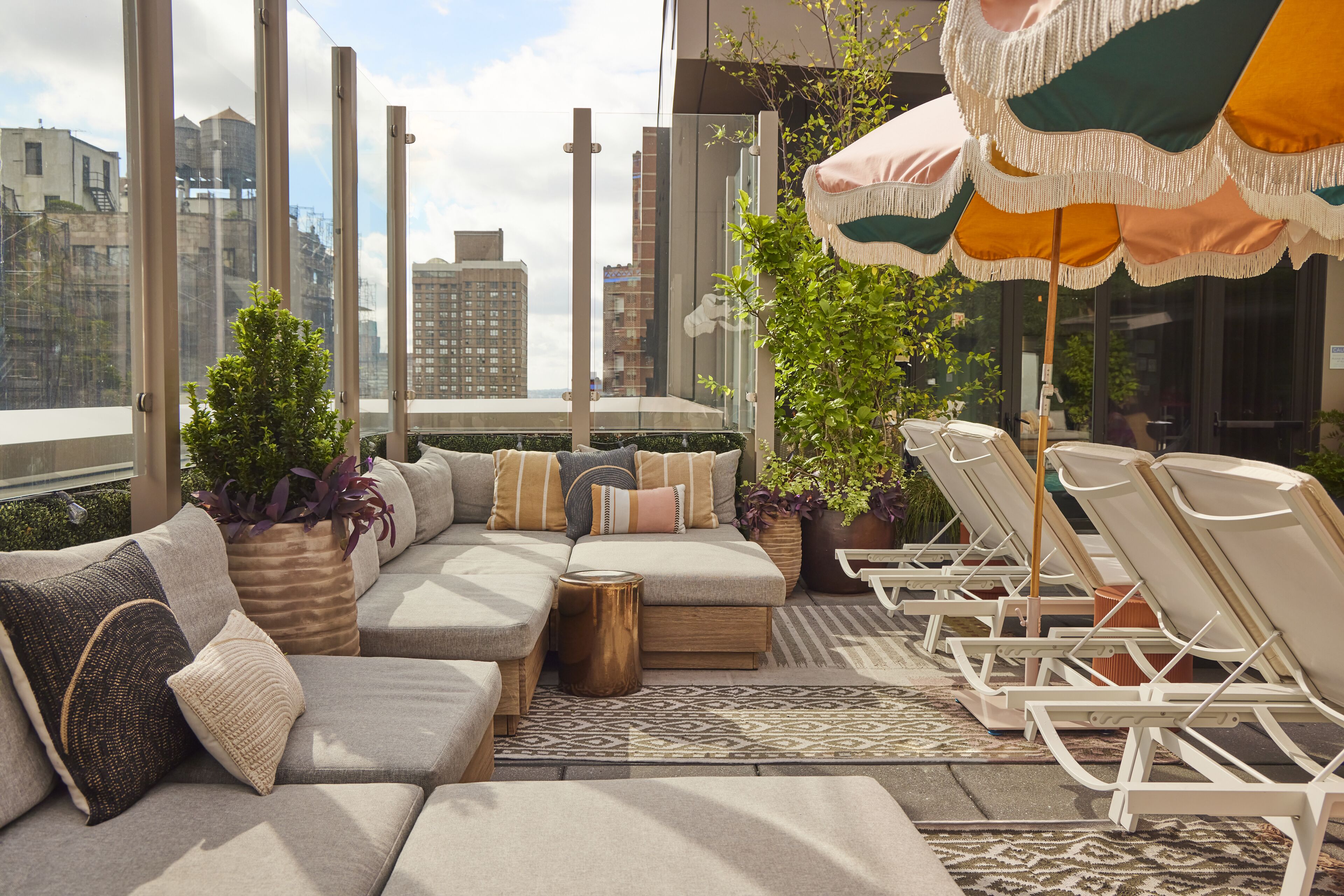 Vue depuis l’hébergement