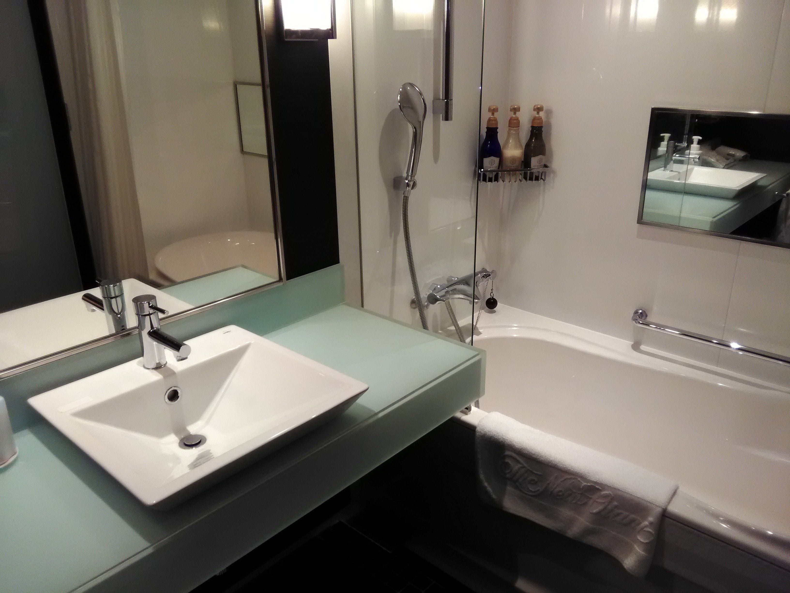 free toiletries, hair dryer, bathrobes, slippers