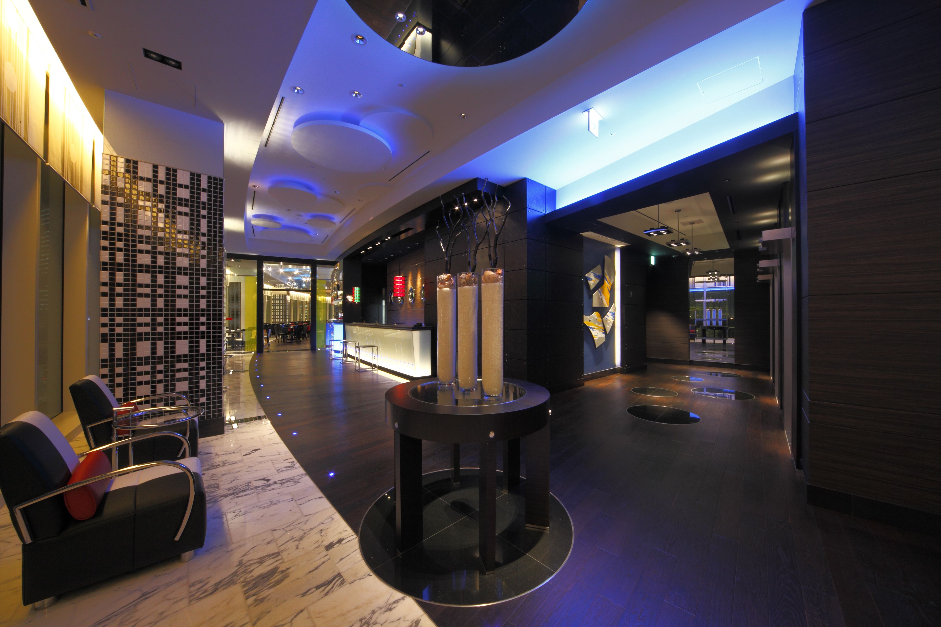 Sala de estar en el lobby