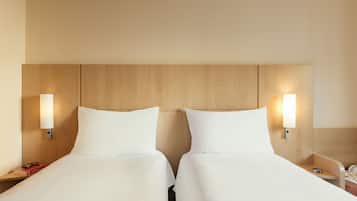 Zweibettzimmer, 2 Einzelbetten