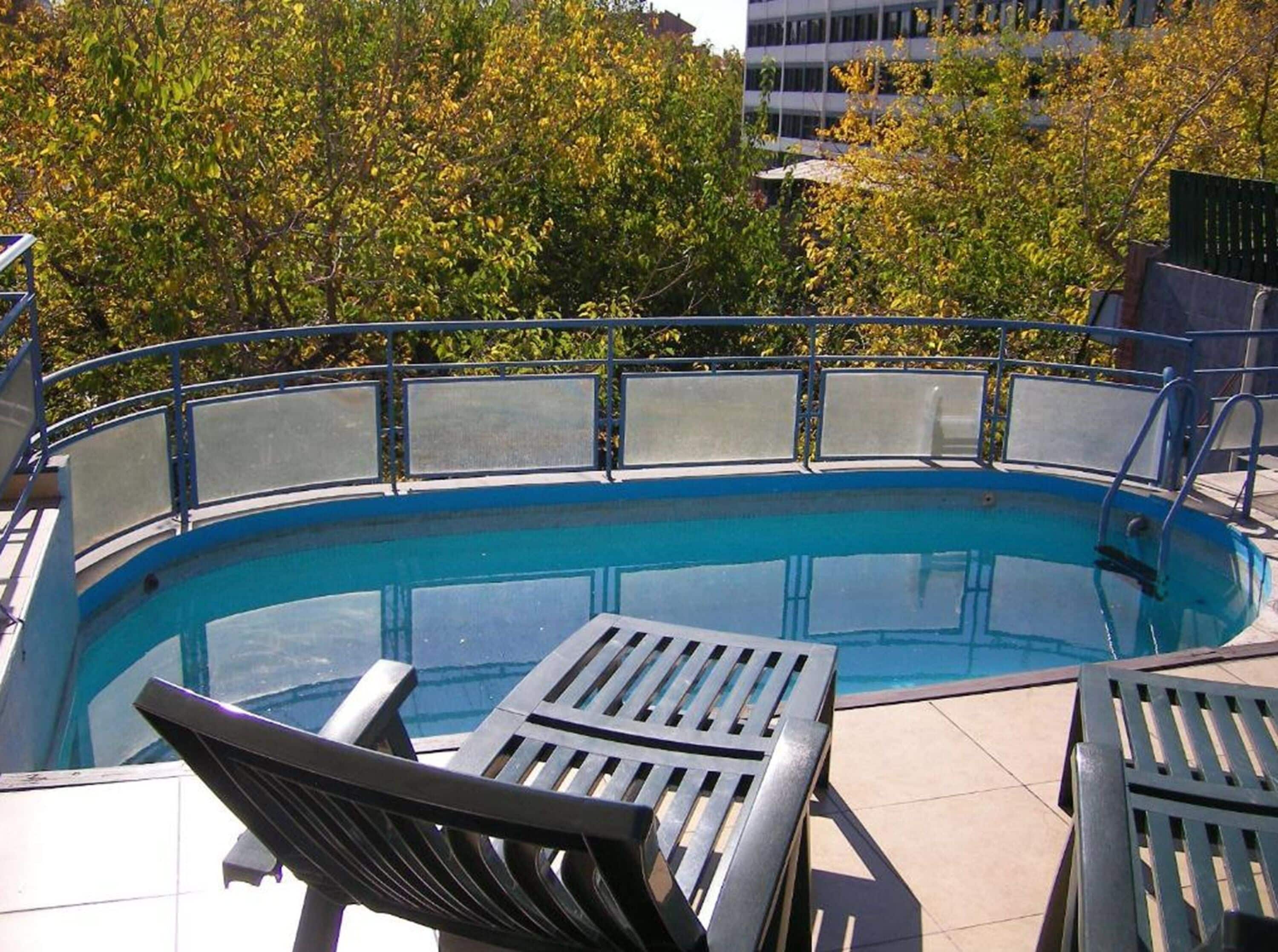 Seasonal outdoor pool