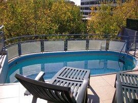 Seasonal outdoor pool